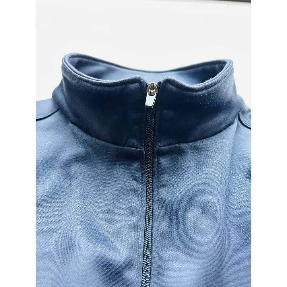 BIG DOGS Golf Full Zip Navy Blue Athletic Casual Men's Jacket Size XL